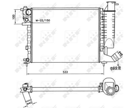 Radiator, engine cooling, Image 4