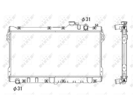 Radiator, engine cooling, Image 4