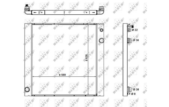 Radiator, engine cooling, Image 5