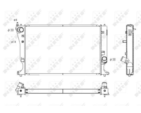 Radiator, engine cooling, Image 4