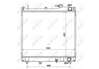 Radiator, engine cooling