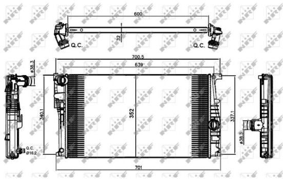 Radiator, engine cooling, Image 5