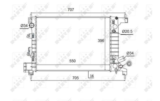 Radiator, engine cooling, Image 5