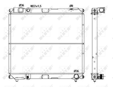 Radiator, engine cooling, Image 4
