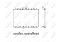 Radiator, engine cooling