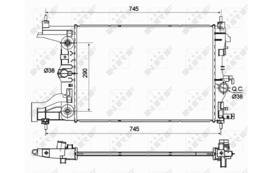 Radiator, engine cooling, Image 5