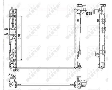 Radiator, engine cooling, Image 5