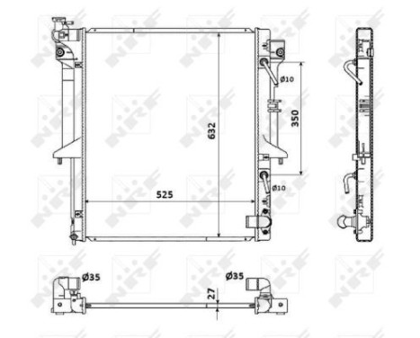 Radiator, engine cooling, Image 5