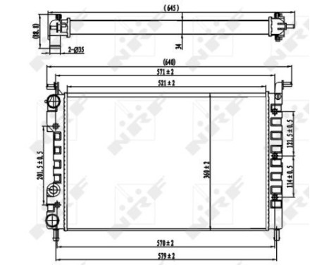 Radiator, engine cooling, Image 5