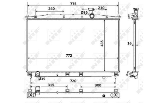 Radiator, engine cooling, Image 5
