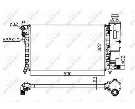 Radiator, engine cooling, Image 4