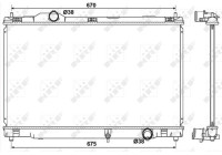 Radiator, engine cooling