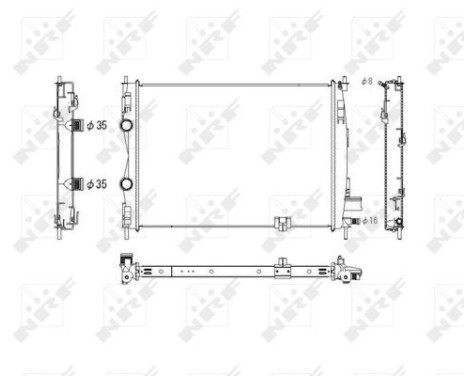Radiator, engine cooling, Image 5