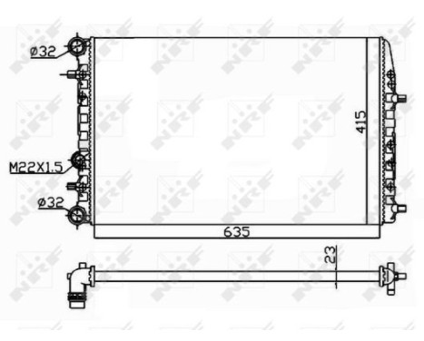 Radiator, engine cooling, Image 5