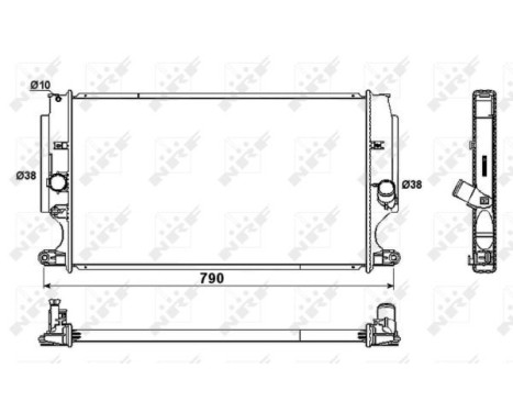 Radiator, engine cooling, Image 5