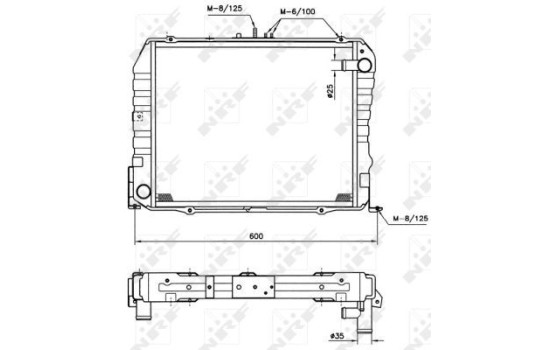 Radiator, engine cooling