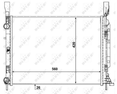 Radiator, engine cooling, Image 5