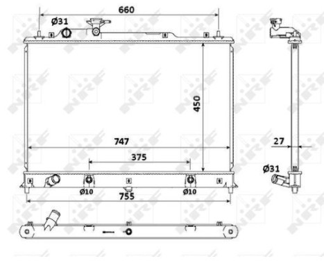 Radiator, engine cooling, Image 5