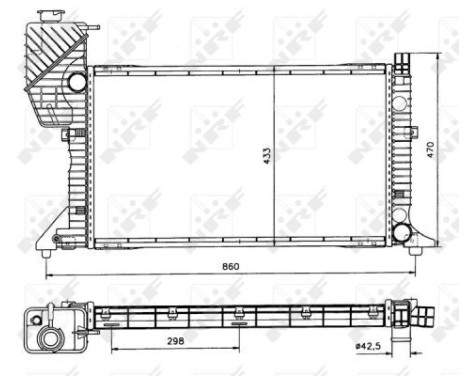 Radiator, engine cooling, Image 5