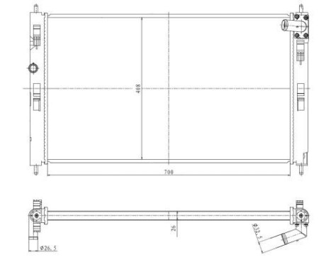 Radiator, engine cooling, Image 3