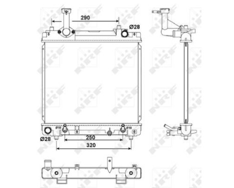 Radiator, engine cooling, Image 4