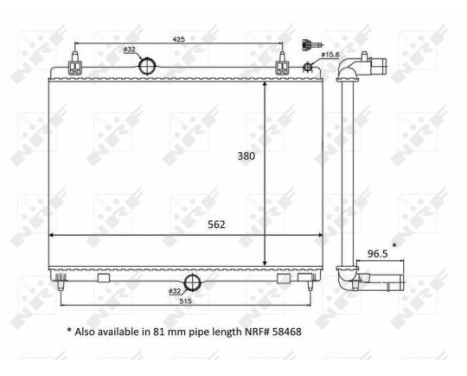 Radiator, engine cooling, Image 2