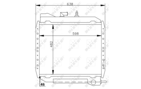 Radiator, engine cooling, Image 4