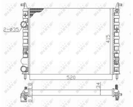 Radiator, engine cooling, Image 4
