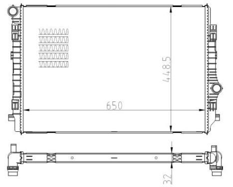 Radiator, engine cooling, Image 4