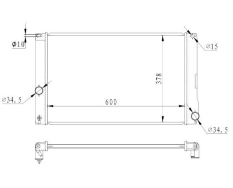Radiator, engine cooling, Image 4