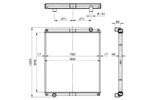 Radiator, engine cooling, Image 2