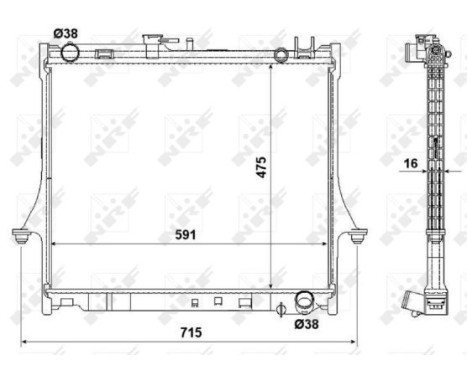 Radiator, engine cooling, Image 3