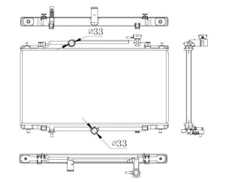 Radiator, engine cooling, Image 4