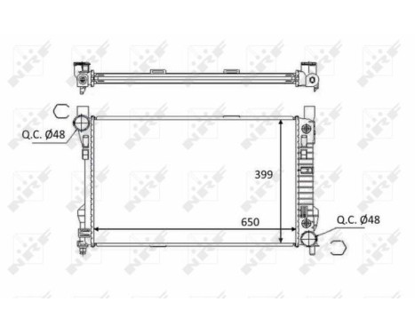Radiator, engine cooling, Image 4