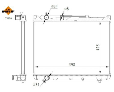 Radiator, engine cooling, Image 5