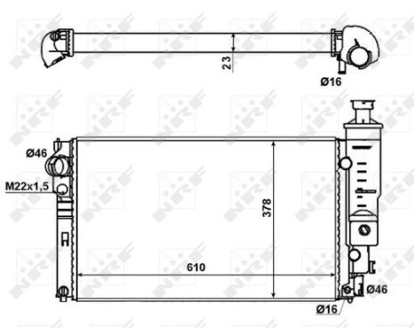 Radiator, engine cooling, Image 4