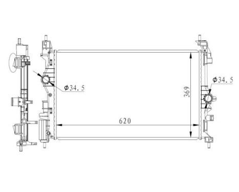 Radiator, engine cooling, Image 5