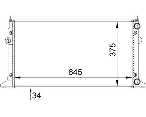 Radiator, engine cooling, Image 10