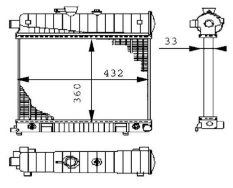 Radiator, engine cooling, Image 7