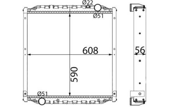 Radiator, engine cooling, Image 10