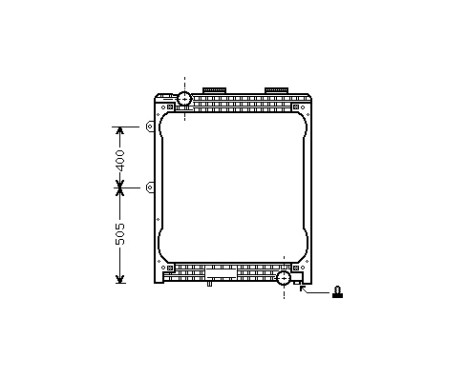 RADIATOR MAN 81.06101.6423 64002007 International Radiators