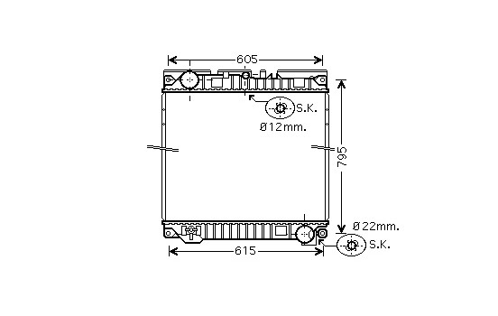 RADIATOR MAN TG L / M MT 05- 64002049 International Radiators