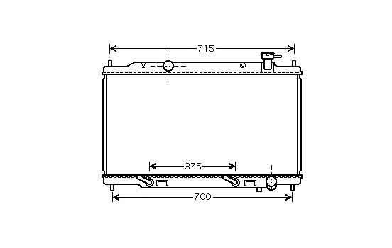 RADIATOR MAXIMA 35i AT from '03 13002319 International Radiators