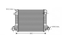 RADIATOR MB815 / 923/1023/1223 98- 31002206 International Radiators