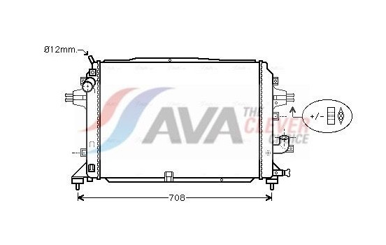 Radiator OL2489 Ava Quality Cooling