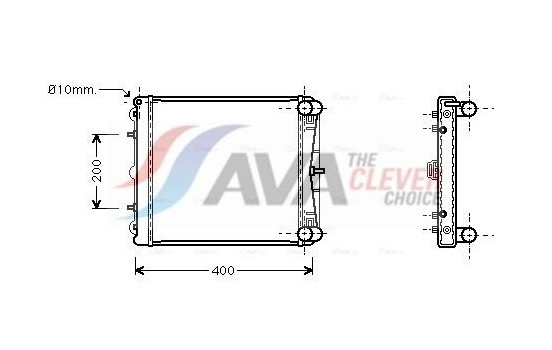 Radiator PR2037 Ava Quality Cooling