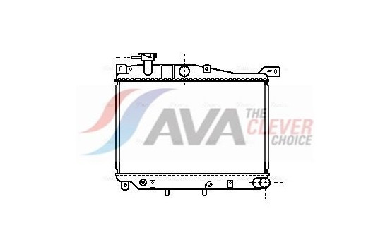 Radiator Premium Quality MZ2015 Ava Quality Cooling