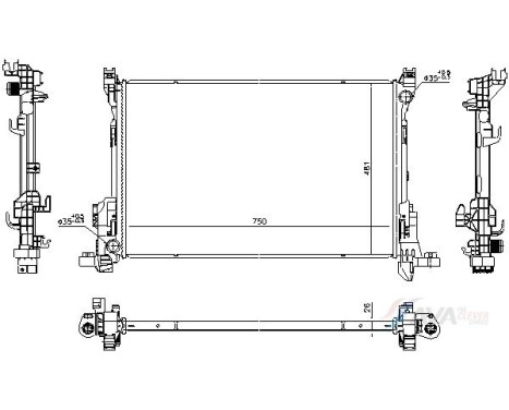 Radiator RT2694 Ava Quality Cooling