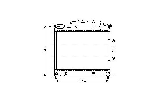 Radiator SZ2025 Ava Quality Cooling