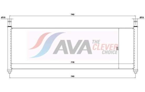 Radiator TE2001 Ava Quality Cooling